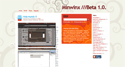 Desktop Screenshot of minwinx.blogspot.com