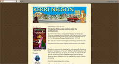 Desktop Screenshot of kerribookwriter.blogspot.com