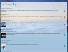 Tablet Screenshot of oneteamtexel.blogspot.com