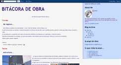 Desktop Screenshot of bitacoradeobra.blogspot.com