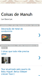 Mobile Screenshot of coisasdemanuh.blogspot.com