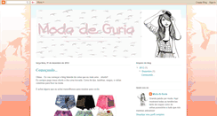 Desktop Screenshot of modadeguria.blogspot.com