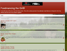Tablet Screenshot of foodmancingthegirl.blogspot.com