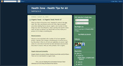 Desktop Screenshot of healthzone4us.blogspot.com