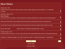 Tablet Screenshot of caseyandfriendsrecipesmeats.blogspot.com
