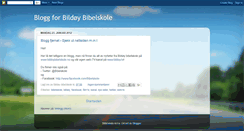 Desktop Screenshot of bildoybibelskole.blogspot.com