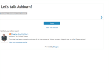 Tablet Screenshot of blogashburn.blogspot.com