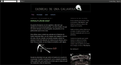 Desktop Screenshot of cronicasdeunacalavera.blogspot.com