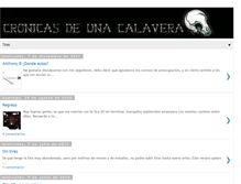 Tablet Screenshot of cronicasdeunacalavera.blogspot.com