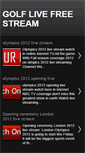 Mobile Screenshot of golflive-freestream.blogspot.com
