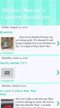 Mobile Screenshot of mothernaturesgardenevolution.blogspot.com