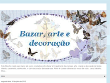 Tablet Screenshot of bazarartedecoracao.blogspot.com