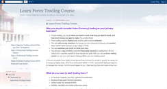 Desktop Screenshot of learn-forex-course.blogspot.com