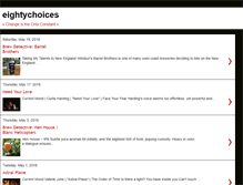 Tablet Screenshot of eightychoices.blogspot.com