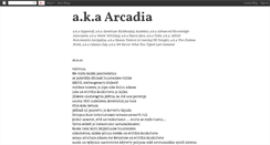 Desktop Screenshot of aka-arcadia.blogspot.com