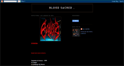 Desktop Screenshot of bloodsacred.blogspot.com