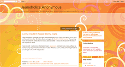 Desktop Screenshot of jeanoholic.blogspot.com