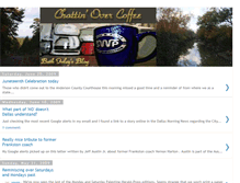 Tablet Screenshot of chattinovercoffee.blogspot.com