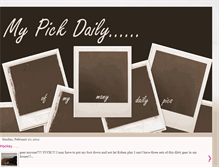 Tablet Screenshot of pickdaily.blogspot.com