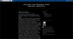Desktop Screenshot of italieniidinromania.blogspot.com