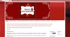 Desktop Screenshot of nancysfreeselections.blogspot.com