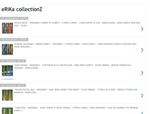 Tablet Screenshot of erikacollection.blogspot.com