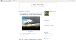 Desktop Screenshot of loststones.blogspot.com