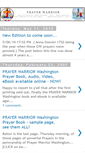 Mobile Screenshot of prayerwarriorwashington.blogspot.com