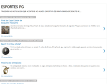 Tablet Screenshot of esportespg.blogspot.com