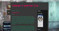 Desktop Screenshot of lesbianxandthecity.blogspot.com