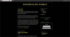 Desktop Screenshot of historiasdelparque.blogspot.com