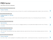 Tablet Screenshot of fred-factor.blogspot.com