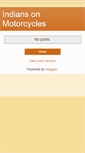 Mobile Screenshot of indiansonmotorcycles.blogspot.com