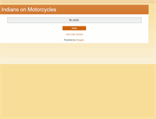 Tablet Screenshot of indiansonmotorcycles.blogspot.com