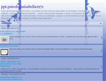 Tablet Screenshot of pptpsicologiaisabella1971.blogspot.com
