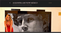 Desktop Screenshot of alejandraartnowmex.blogspot.com