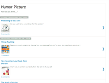 Tablet Screenshot of 1humorpicture.blogspot.com