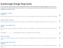 Tablet Screenshot of orangescarborough.blogspot.com