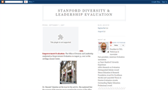 Desktop Screenshot of diversityandleadership.blogspot.com