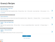 Tablet Screenshot of grannys-recipe.blogspot.com