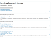 Tablet Screenshot of beasiswa-nusantara.blogspot.com