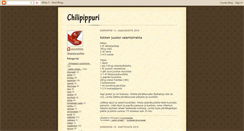 Desktop Screenshot of chilipippuri.blogspot.com