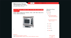 Desktop Screenshot of cheapmicrowaveovens.blogspot.com