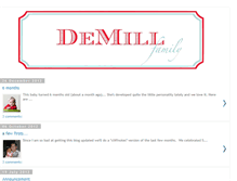 Tablet Screenshot of demills.blogspot.com