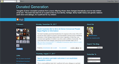 Desktop Screenshot of donatedgeneration.blogspot.com