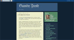 Desktop Screenshot of gumbyfresh.blogspot.com