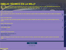 Tablet Screenshot of dibujotcnicoenlawilly.blogspot.com