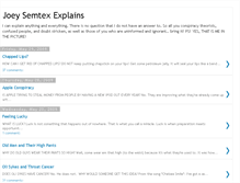 Tablet Screenshot of joeysemtex.blogspot.com
