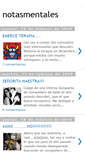 Mobile Screenshot of notitasmentales.blogspot.com