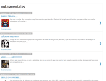 Tablet Screenshot of notitasmentales.blogspot.com